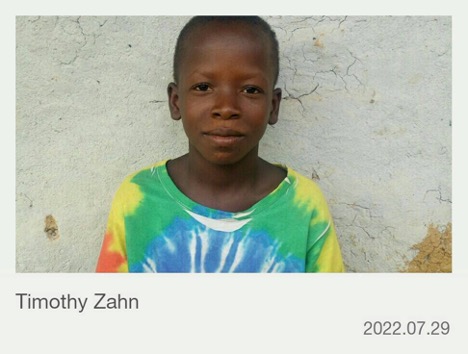 Timothy Zahn in a tie-dye shirt